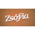 Zsófia név felirat ajtóra vagy a gyermekszoba falára!