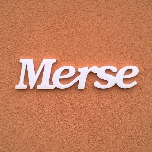 Merse név felirat ajtóra vagy a gyermekszoba falára!