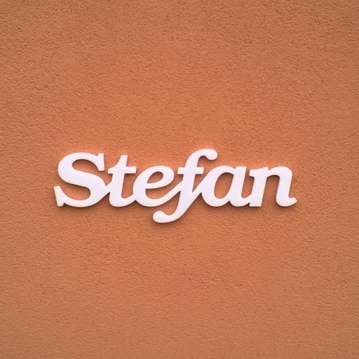 Stefan név felirat ajtóra vagy a gyermekszoba falára! (termék) Stefan név felirat ajtóra vagy a gyermekszoba falára!