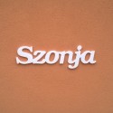 Szonja név felirat ajtóra vagy a gyermekszoba falára!