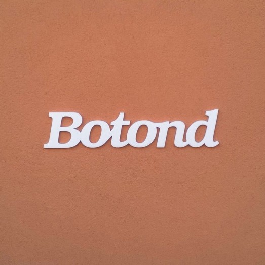 Botond név felirat ajtóra vagy a gyermekszoba falára!