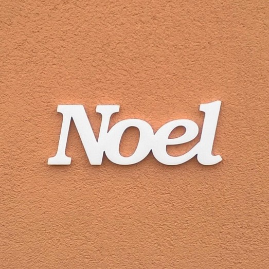 Noel név felirat ajtóra vagy a gyermekszoba falára!