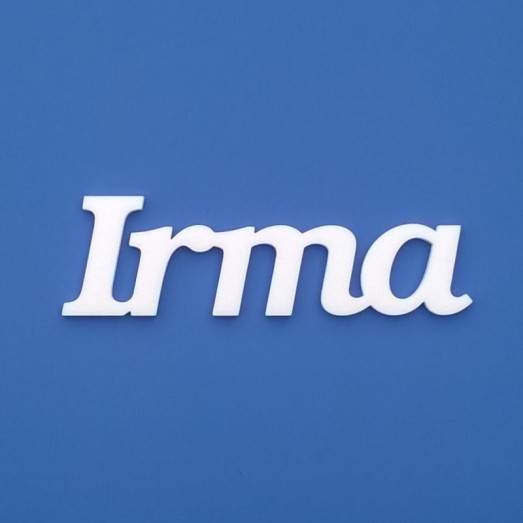 Irma név felirat ajtóra vagy a gyermekszoba falára!