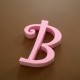 "B" dekorációs betű a TWISTY termékcsaládból.