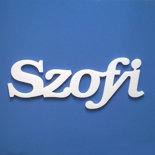 Szofi név felirat ajtóra vagy a gyermekszoba falára!