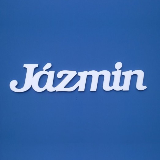 Jázmin név felirat ajtóra vagy a gyermekszoba falára! (termék) Jázmin név felirat ajtóra vagy a gyermekszoba falára!