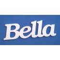 Bella név felirat ajtóra vagy a gyermekszoba falára, akár ajándéknak is!