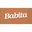 Babita név felirat ajtóra vagy a gyermekszoba falára, akár ajándéknak is!