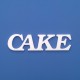 CAKE felirat faldekorációs célra