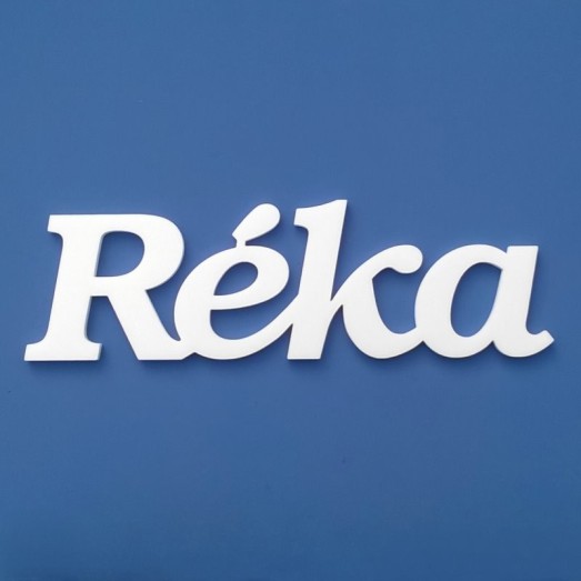 Réka név felirat ajtóra vagy a gyermekszoba falára!