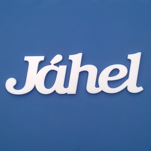 Jáhel név felirat ajtóra vagy a gyermekszoba falára!