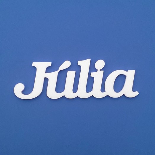Júlia név felirat ajtóra vagy a gyermekszoba falára! (termék) Júlia név felirat ajtóra vagy a gyermekszoba falára!