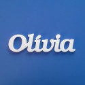 Olívia név felirat ajtóra vagy a gyermekszoba falára!