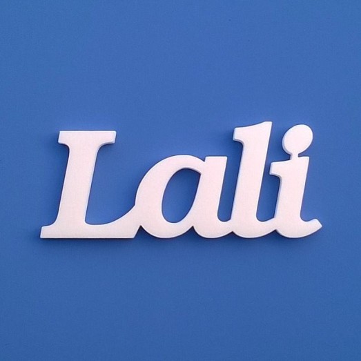 Lali név felirat ajtóra vagy a gyermekszoba falára! (termék) Lali név felirat ajtóra vagy a gyermekszoba falára!