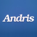 Andris név felirat ajtóra vagy a gyermekszoba falára!