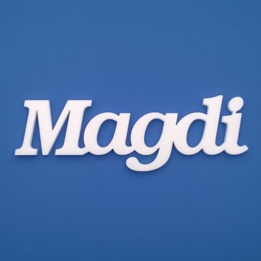 Magdi név felirat ajtóra vagy a gyermekszoba falára!