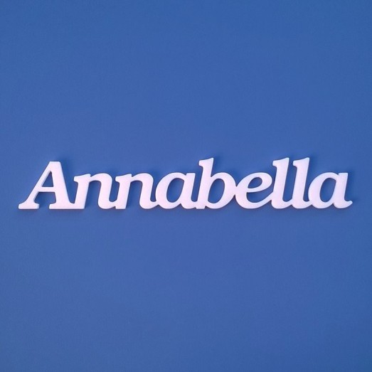 Annabella név felirat ajtóra vagy a gyermekszoba falára! (termék) Annabella név felirat ajtóra vagy a gyermekszoba falára!