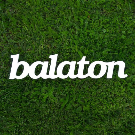 balaton felirat faldekorációs célra