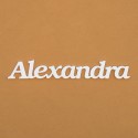 Alexandra név felirat ajtóra vagy a gyermekszoba falára!
