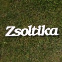 Zsoltika név felirat ajtóra vagy a gyermekszoba falára!