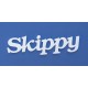 Skippy felirat faldekorációs célra, elsősorban beltéri használatra.