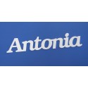 Antonia név felirat ajtóra vagy a gyermekszoba falára, akár ajándéknak is!