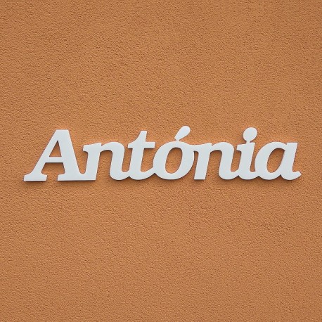 Antónia név felirat ajtóra vagy a gyermekszoba falára!
