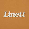 Linett név felirat ajtóra vagy a gyermekszoba falára!