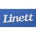 Linett név felirat ajtóra vagy a gyermekszoba falára, akár ajándéknak is!