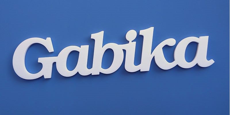 Gabika név felirat dekorációs célokra gyerekszobába!