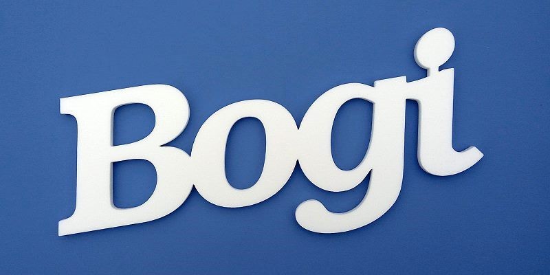 Ajtóra vagy gyerekszoba falára felragasztható Bogi név felirat.