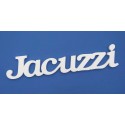 Jacuzzi felirat faldekorációs célra, elsősorban beltéri használatra.