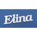 Elina név felirat ajtóra vagy a gyermekszoba falára, akár ajándéknak is!