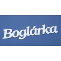 Boglárka név felirat ajtóra vagy a gyermekszoba falára, akár ajándéknak is!