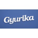 Gyurika név felirat ajtóra vagy a gyermekszoba falára, akár ajándéknak is!