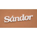 Sándor név felirat ajtóra vagy a gyermekszoba falára, akár ajándéknak is!