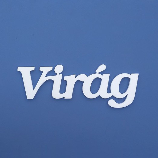 Virág név felirat ajtóra vagy a gyermekszoba falára! (termék) Virág név felirat ajtóra vagy a gyermekszoba falára!