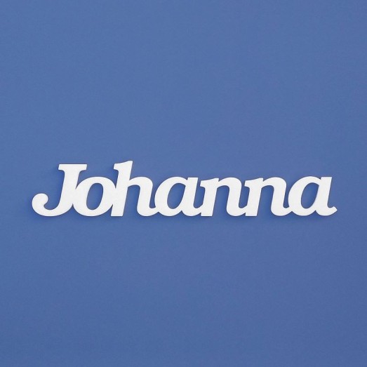 Johanna név felirat ajtóra vagy a gyermekszoba falára!