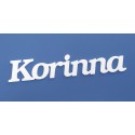 Korinna név felirat ajtóra vagy a gyermekszoba falára, akár ajándéknak is!