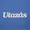 Utazás felirat faldekorációs célra
