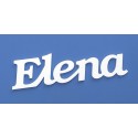 Elena név felirat ajtóra vagy a gyermekszoba falára, akár ajándéknak is!