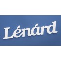 Lénárd név felirat ajtóra vagy a gyermekszoba falára, akár ajándéknak is!