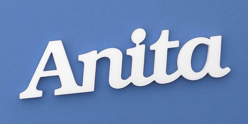Ajtóra vagy gyerekszoba falára felragasztható Anita név felirat.