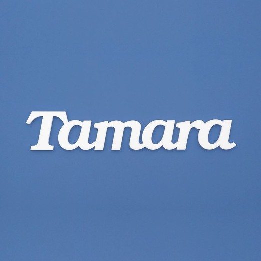 Tamara név felirat ajtóra vagy a gyermekszoba falára! (termék) Tamara név felirat ajtóra vagy a gyermekszoba falára!