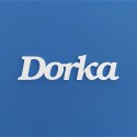 Dorka név felirat ajtóra vagy a gyermekszoba falára!