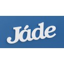 Jáde név felirat ajtóra vagy a gyermekszoba falára, akár ajándéknak is!