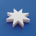 Csillag alakú hungarocell anyagból készült karácsonyfadísz többféle méretben!