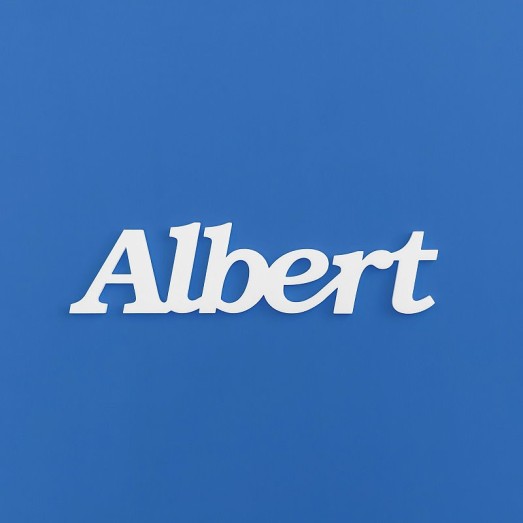 Albert név felirat ajtóra vagy a gyermekszoba falára! (termék) Albert név felirat ajtóra vagy a gyermekszoba falára!