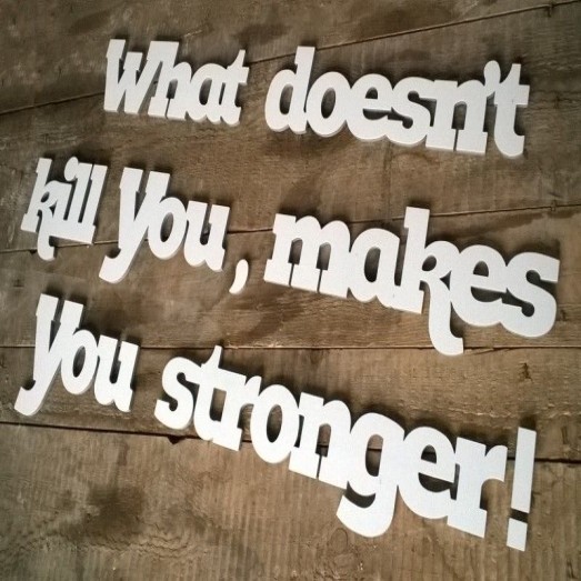 What doesn't kill You, makes You stronger! 7mm vastagságú XPS kemény hab anyagból.