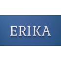 ERIKA név felirat 9 mm vastag Depron anyagból a GABI termékcsaládból.